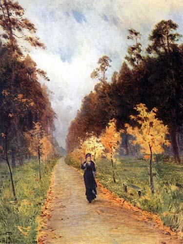 Isaac Levitan Autumn day. Sokolniki. Germany oil painting art